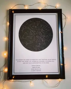 Star Map - Cute Things To Buy Long Distance Boyfriend
